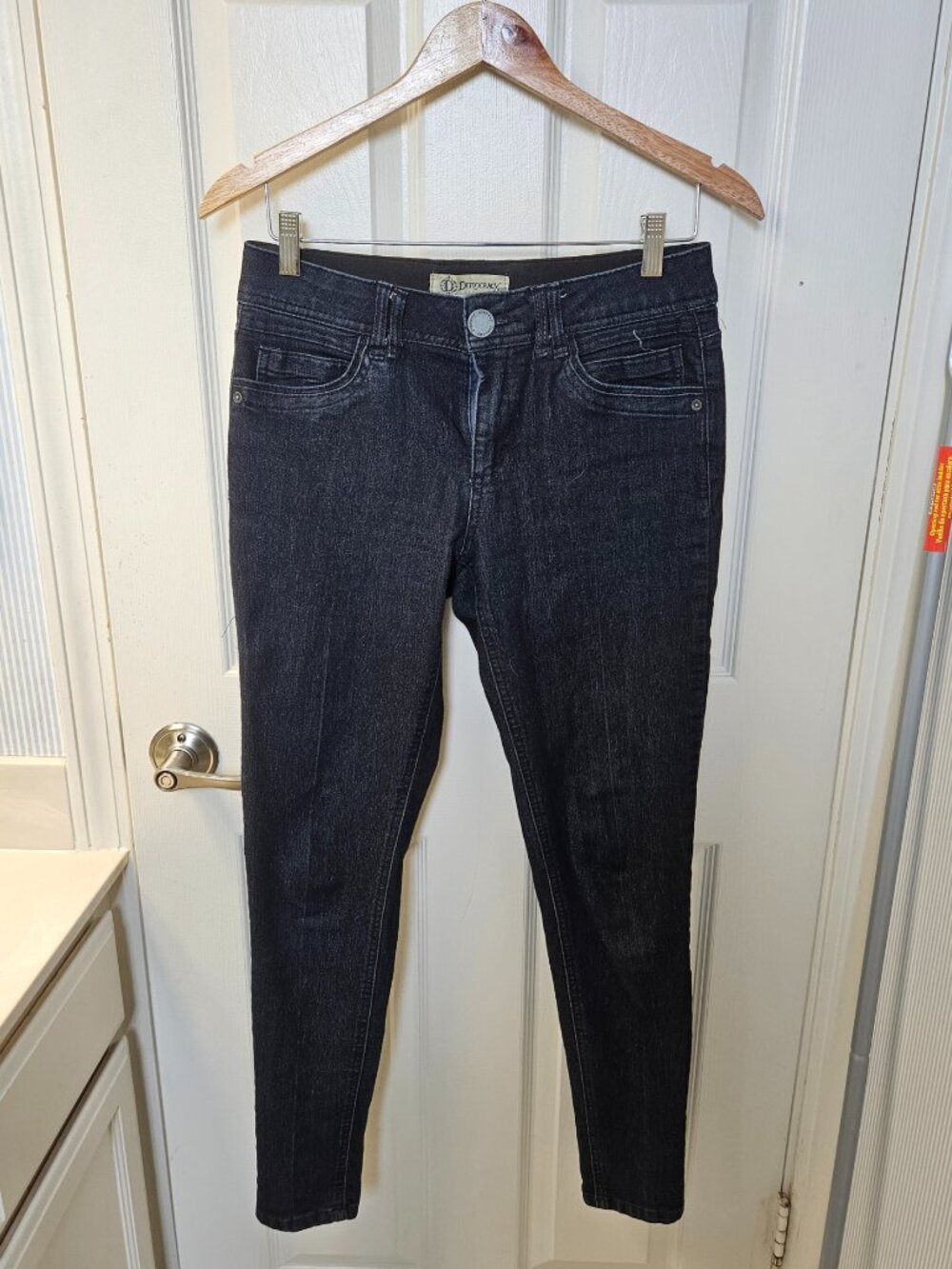 Democracy Ab Technology Dark Wash Skinny Jeans Size 6